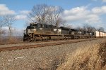 NS 1097 leads train 21E through Cove PA, Milepost 116